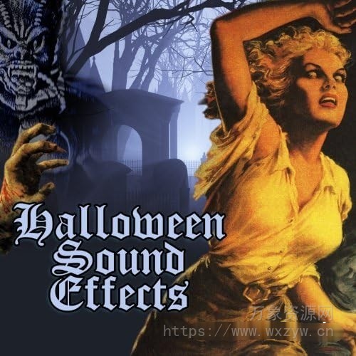 [恐怖万圣节音效FX采样]Scary Sounds Halloween Sound Effects [WAV]（688.15Mb）