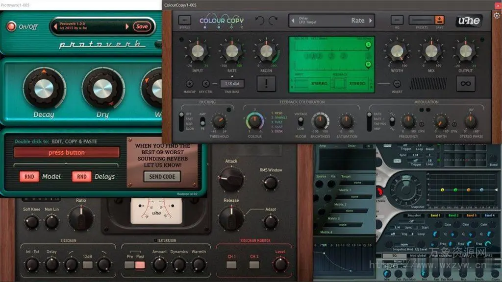 [U-he强大的电子合成器/效果器全套]U-he FX Bundle 2024-10 [WiN, MacOSX, LiNUX]（1.57GB）