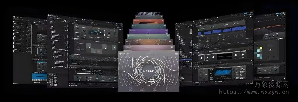 [Falcon原厂音色库]UVI Falcon Factory Library Rev2 v3.0.1 [WiN]（988Mb）