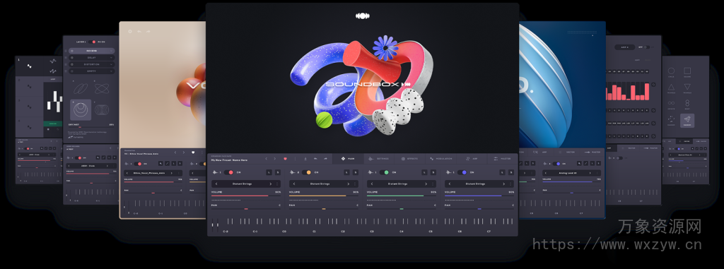 [万能采样器]Audiomodern Soundbox v1.0.2/v1.0.0+乐器扩展  [WiN，MacOSX]（9.3GB+）