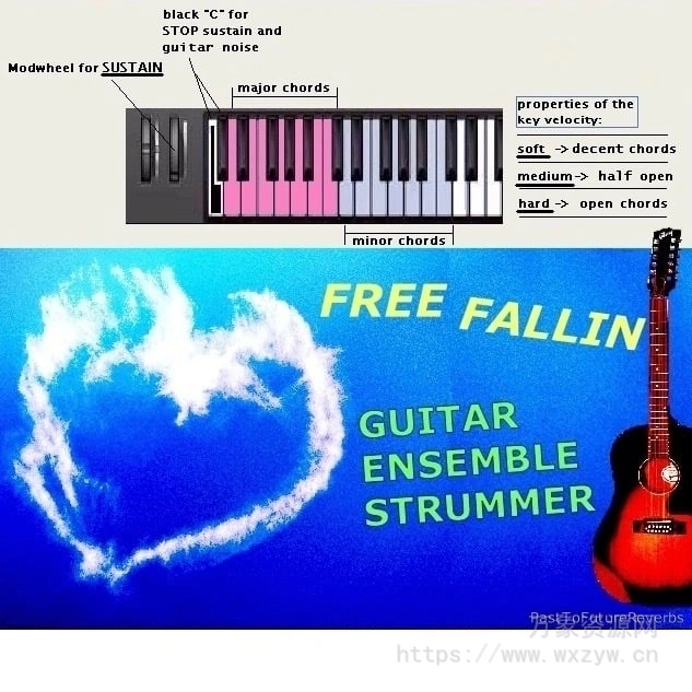 [吉他合奏音源]PastToFutureReverbs Free Fallin Guitar Ensemble Strummer (Part 2) [KONTAKT]（480.09MB）