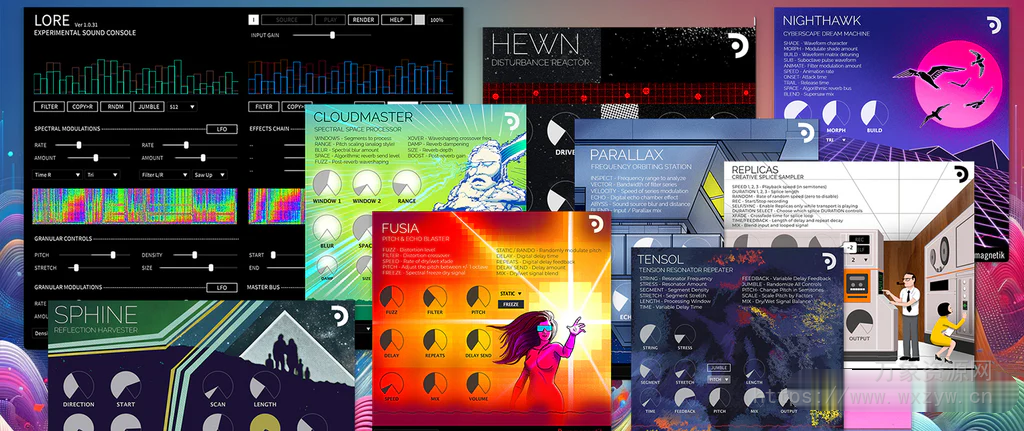 [22个创意插件捆绑包]Puremagnetik Bundle 2024-10 [WiN, MacOSX]（274MB+632MB）