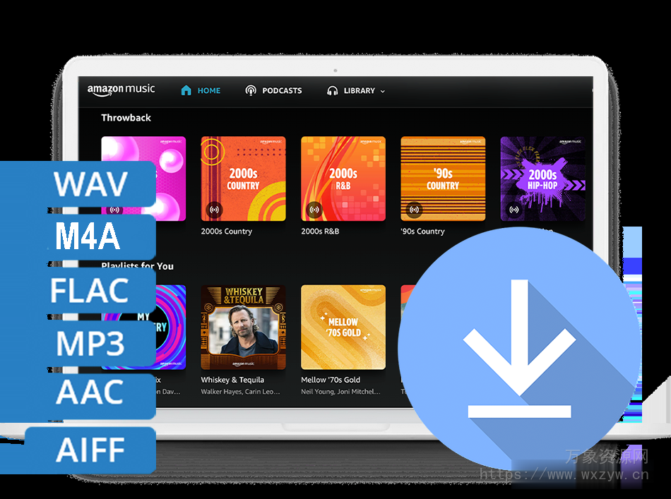 [亚马逊音频转换器工具]Ondesoft Amazon Music Converter v1.9.1 [WiN]（159Mb）