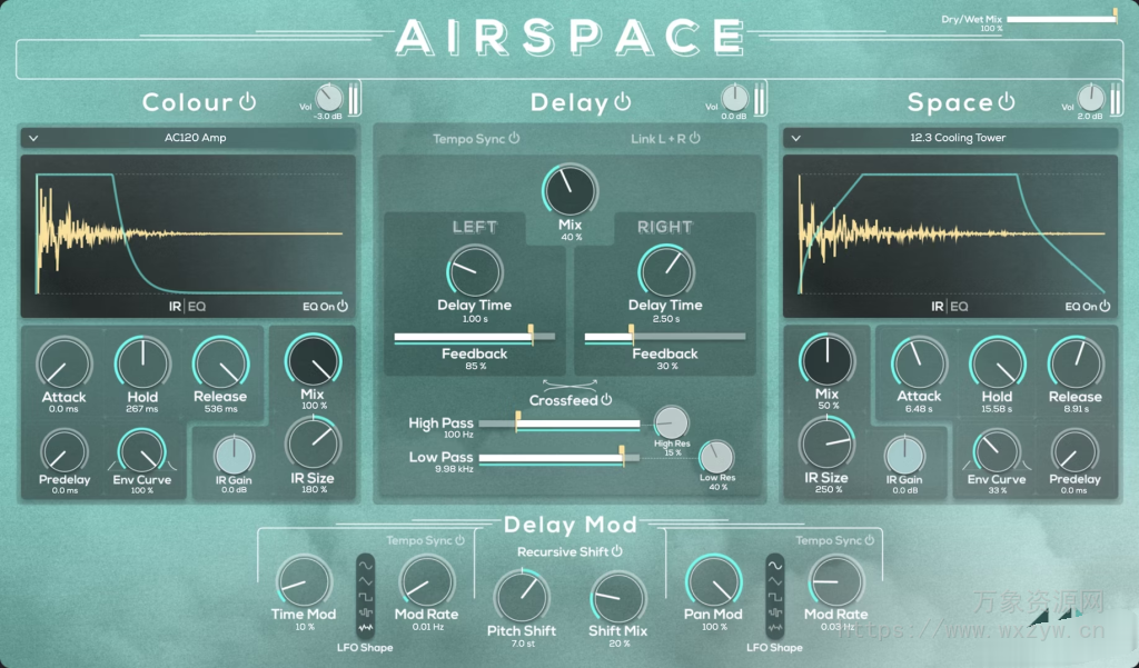 [空间纹理延迟混响效果器]ModeAudio Airspace v1.0.0.112 [WiN]（267Mb）
