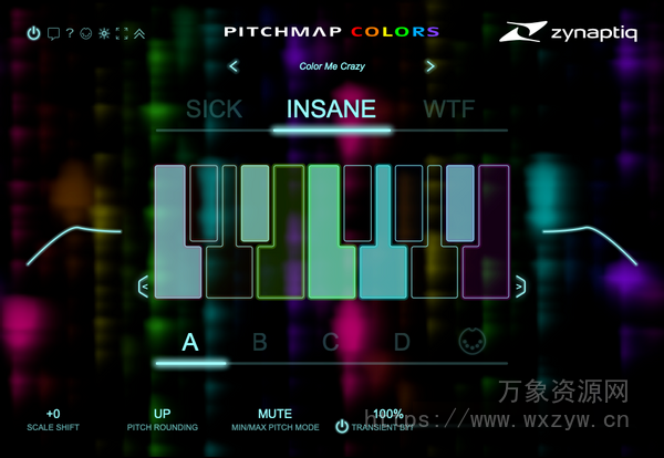 [音频音高处理插件]Zynaptiq PITCHMAP COLORS v1.0.1 [WiN]（42.4MB）