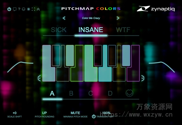 [音频音高处理插件]Zynaptiq PITCHMAP COLORS v1.0.1 [WiN]（42.4MB）