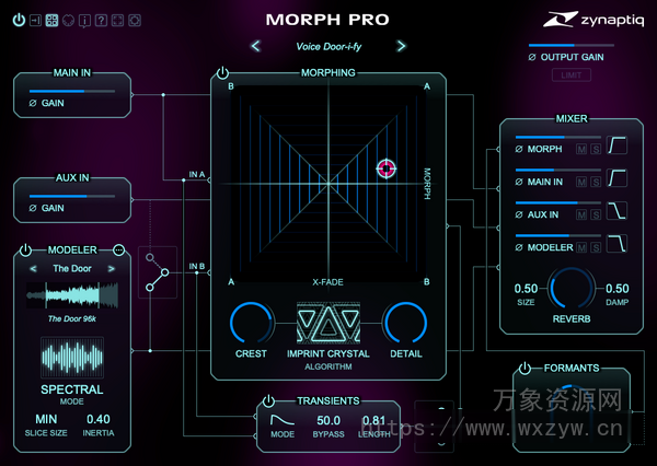 [混音效果器插件]Zynaptiq MORPH 3 PRO v3.2.1 [WiN]（479.7MB）