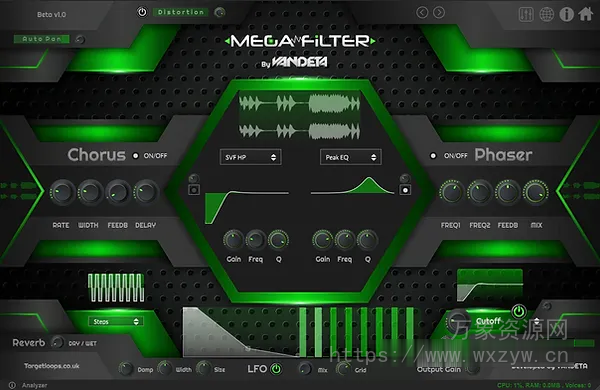 [滤波器FX插件]Target Loops MegaFilter v1.0.0 [WiN]（10.4MB）