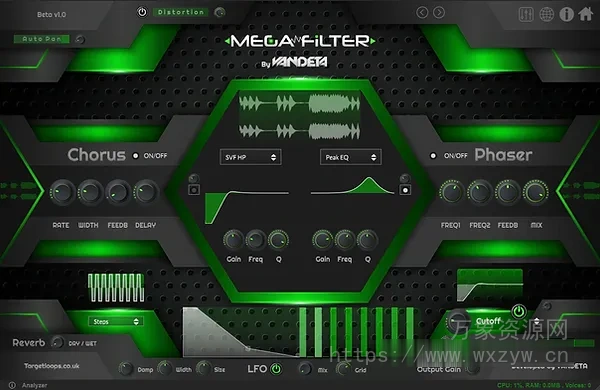 [滤波器FX插件]Target Loops MegaFilter v1.0.0 [WiN]（10.4MB）