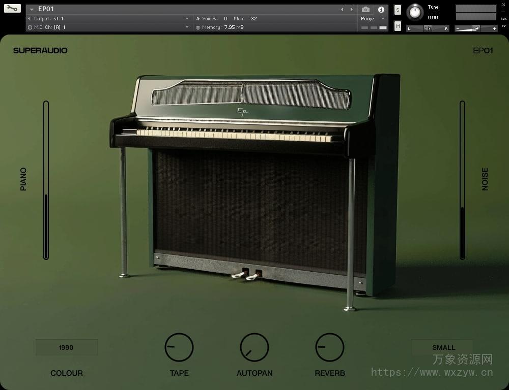 [电钢琴音源]SuperAudio EP01 [KONTAKT]（195Mb）
