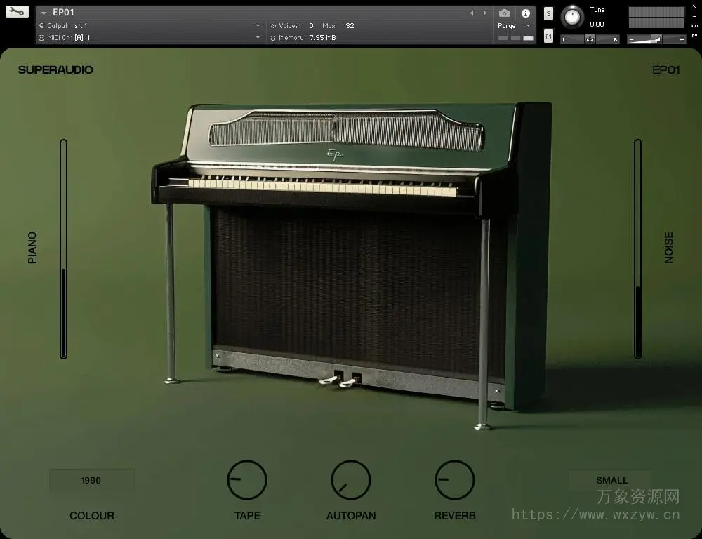 [电钢琴音源]SuperAudio EP01 [KONTAKT]（195Mb）