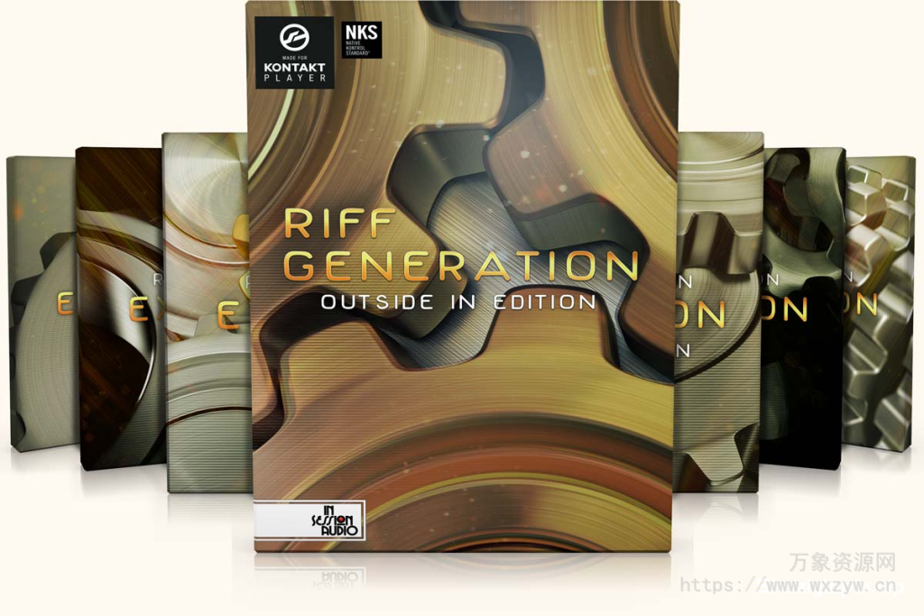 [综合乐器音源]In Session Audio Riff Generation Outside In Edition v1.0.1 [KONTAKT]（3.49Gb）