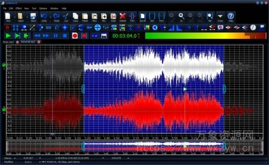 [音频编辑器]GoldWave v7.00 (x64) Multilingual+使用视频教程 [WiN]（16Mb）