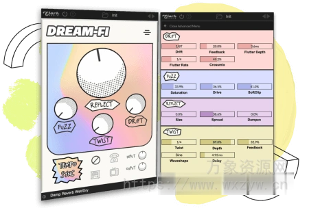 [超现实梦幻氛围多重效果插件]Clark Audio DreamFi v1.0.2 REGGED [WiN, MacOSX]（101Mb）