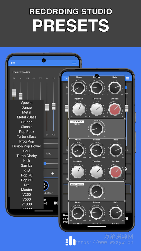 [均衡器]Equalizer and Bass Booster XEQ v23.9.0 [APK]（5M）