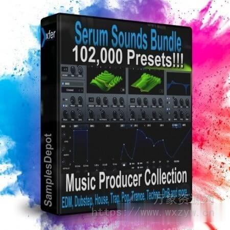 [超十万个血清预设合集]Composer Loops Samples Depot 102 000 Ultimate Presets Bundle（68.1Gb）