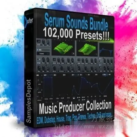 [超十万个血清预设合集]Composer Loops Samples Depot 102 000 Ultimate Presets Bundle（68.1Gb）