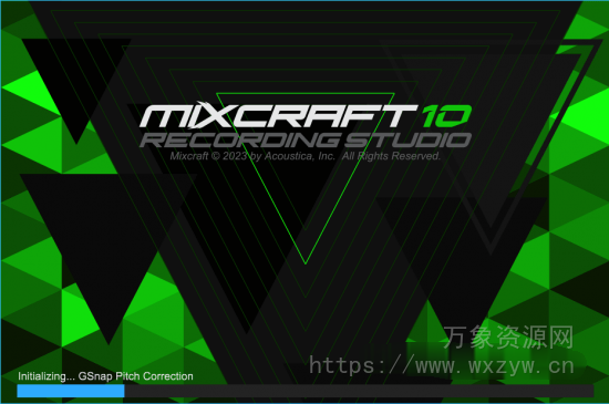 [数字音频工作站]Acoustica Mixcraft 10.5 Recording Studio Build 618 [WiN]（232.9MB）