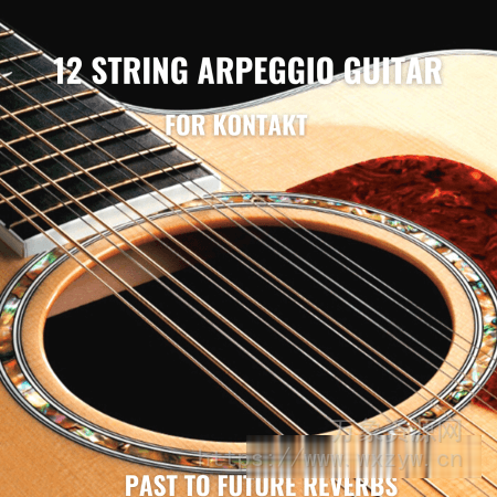 [12弦吉他琶音音源]PastToFutureReverbs 12 String Arpeggio Guitar For Kontakt! [KONTAKT]（176.69MB）