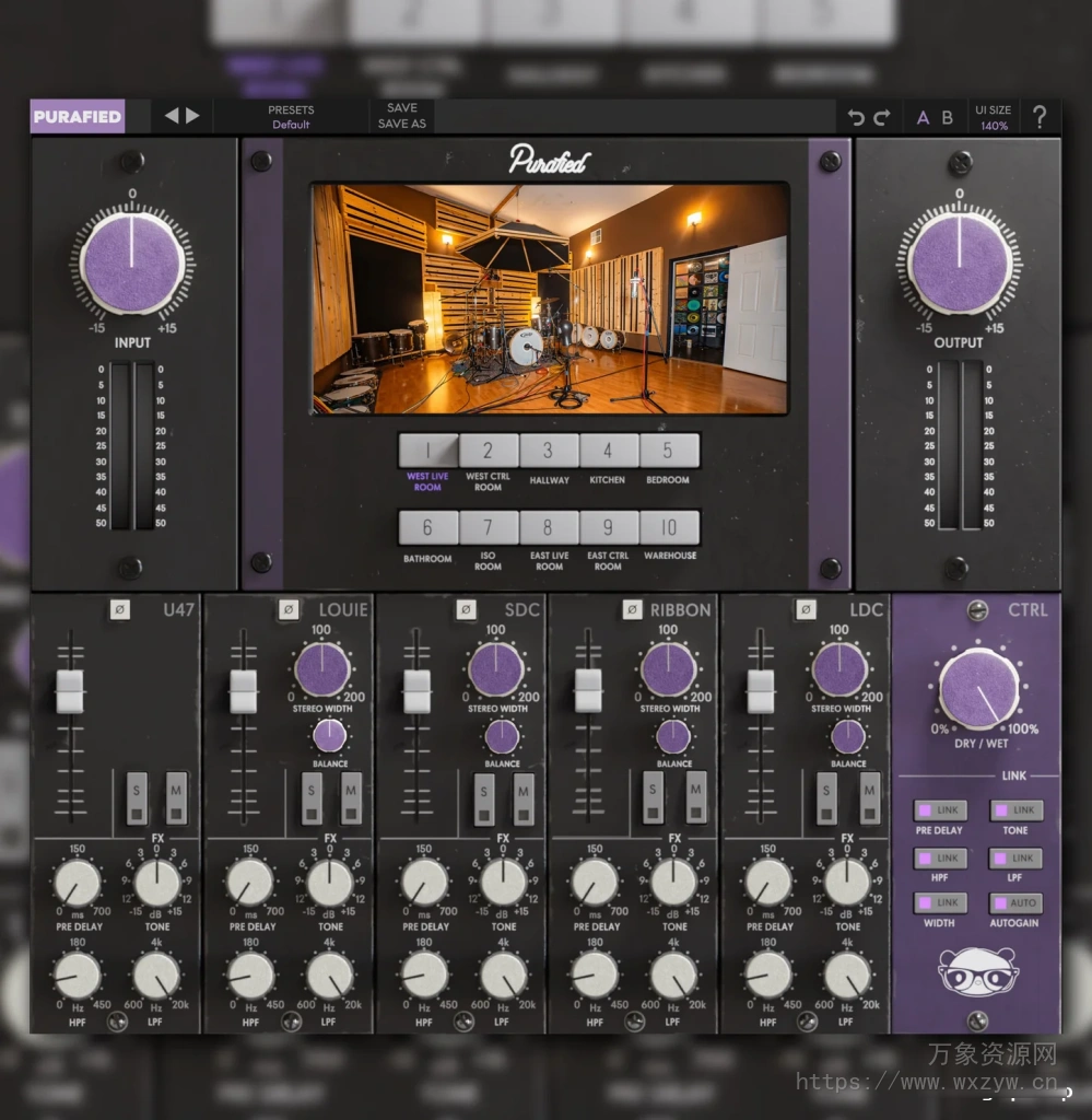 [熊猫自然混响插件]Purafied Panda Rooms v1.0.0 Regged [WiN, MacOSX]（943Mb）