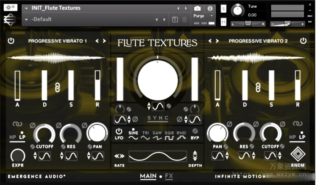 [长笛音源]Emergence Audio Flute Textures [KONTAKT]（5.34GB）