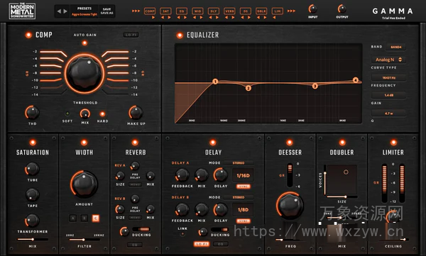 [人声混音插件]Modern Metal Songwriter Gamma Vocal Suite v1.0.5 [WiN, MacOSX]（413Mb）