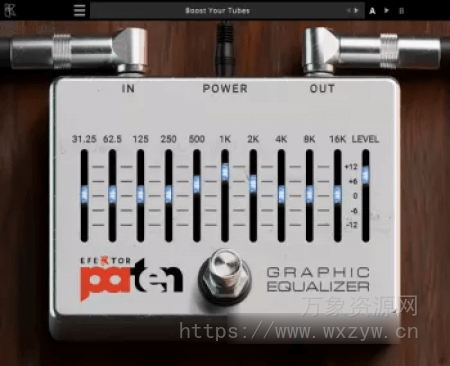 [10频段图形均衡器插件]Kuassa Efektor PAten Graphic Equalizer v1.0.0 [WiN]（28Mb+10.1MB）