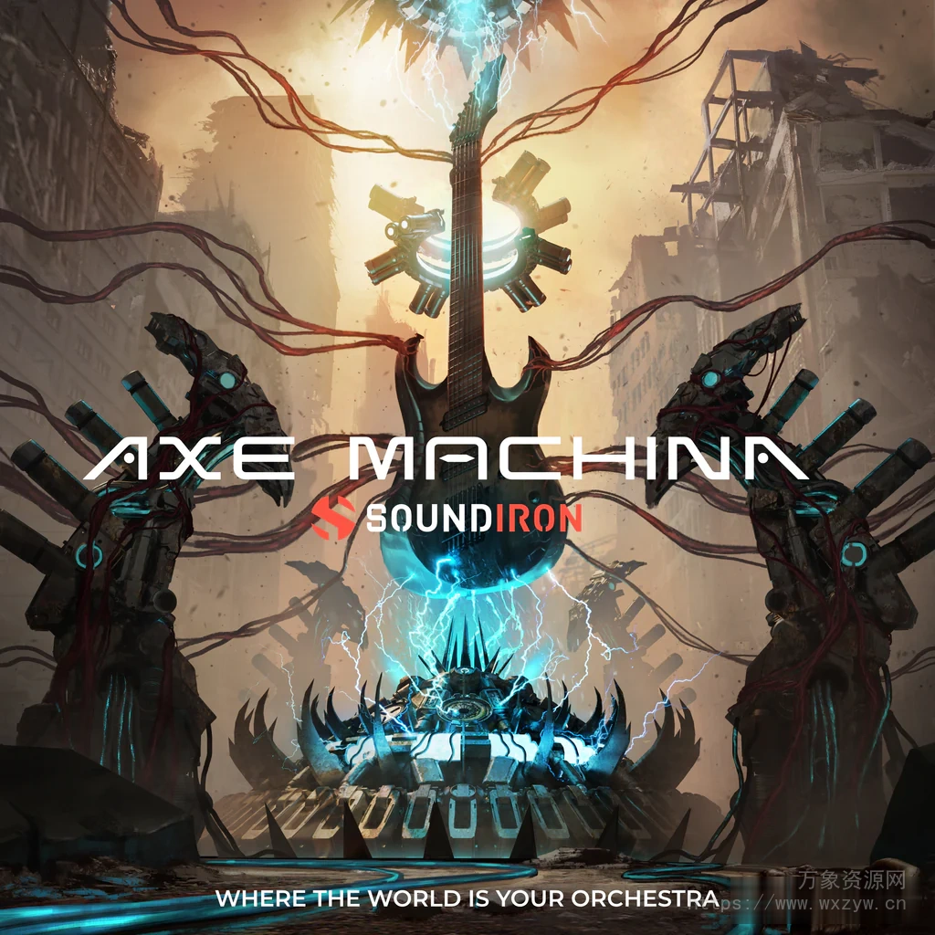 [虚拟电吉他音源]Soundiron Axe Machina [KONTAKT]（26.54GB）