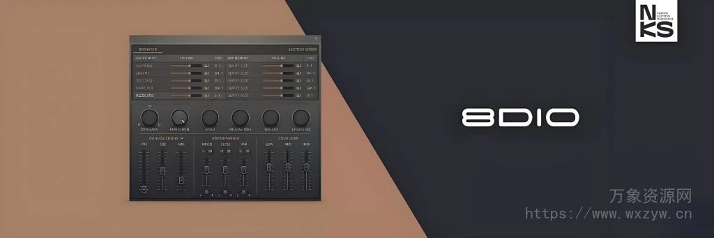 [综合弦乐库音源]8Dio Anthology Strings NKS [KONTAKT]（43.84Gb）