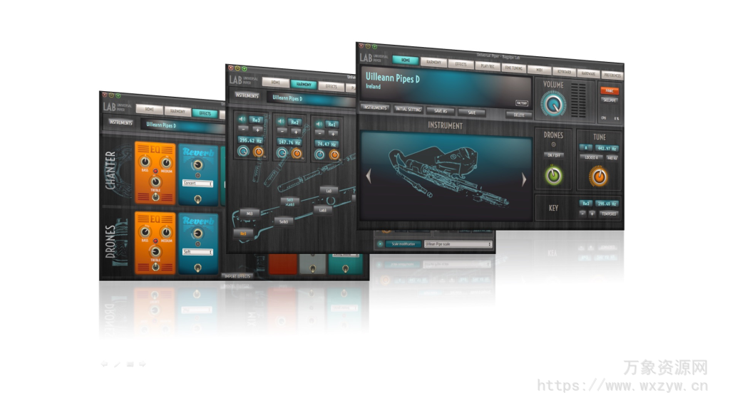 [虚拟风笛插件]Univesal Piper Bagpipe Lab v4.0.0 [WiN]（250MB）