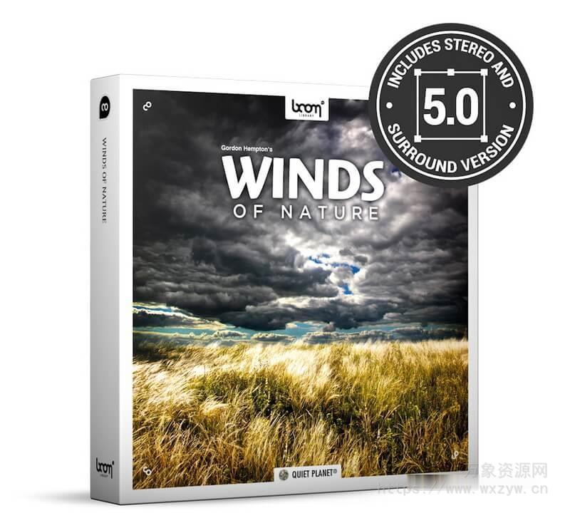 [终极风声音效库 ]Boom Library Winds Of Nature Surround Edition[WAV]（11.1Gb）