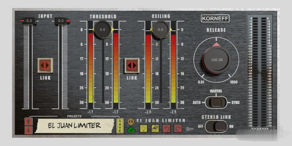 [经典限制器插件]Korneff Audio El Juan Limiter v1.0.2 [WiN]（30.4MB+30.5MB）