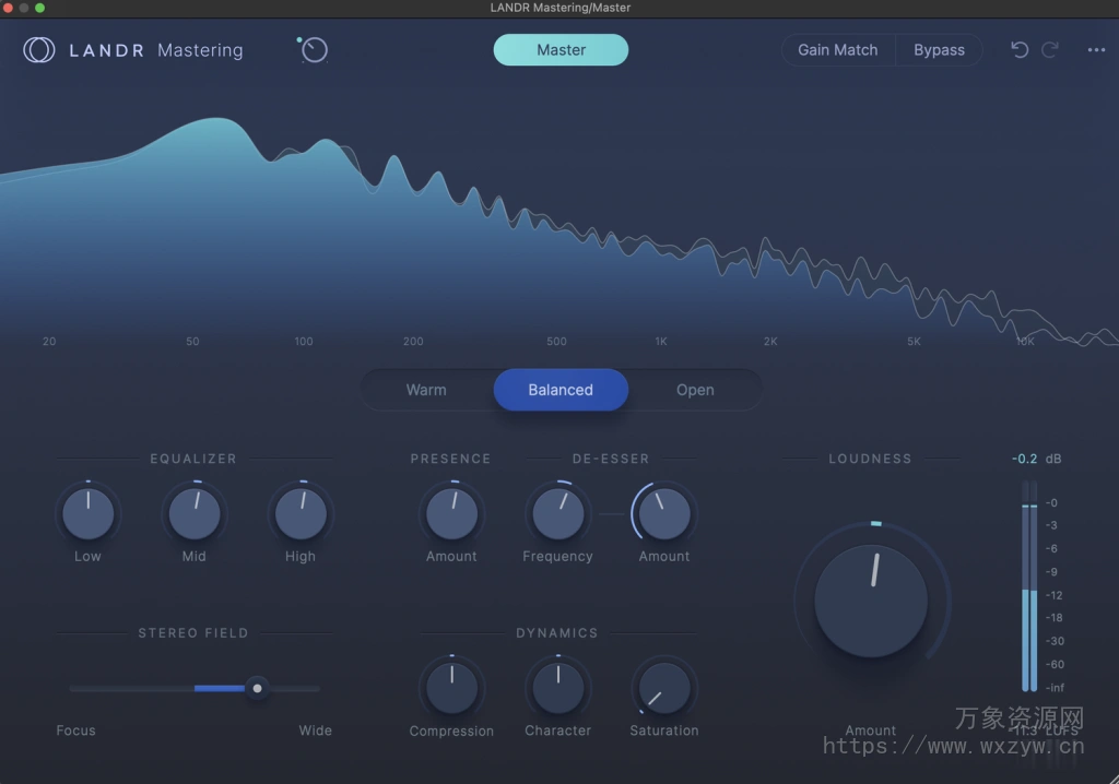 [AI母带处理插件]LANDR Mastering Plugin Pro v1.1.17 [WiN]（53.9Mb）