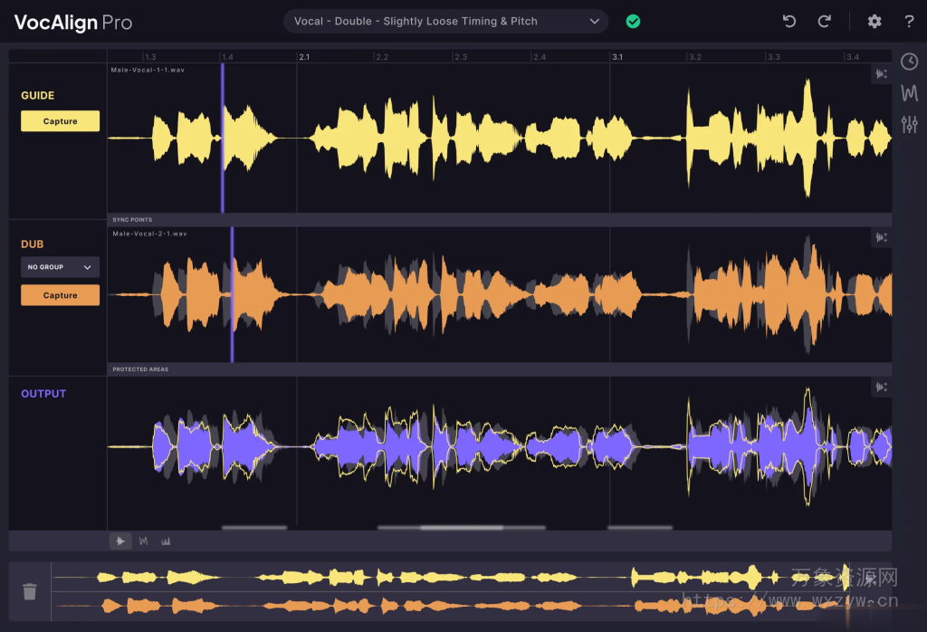 [世界排名第一的对齐插件] Synchro Arts VocAlign 6 Pro v6.1.18 /4.2.2 [WiN, MacOSX]（45.49MB+）