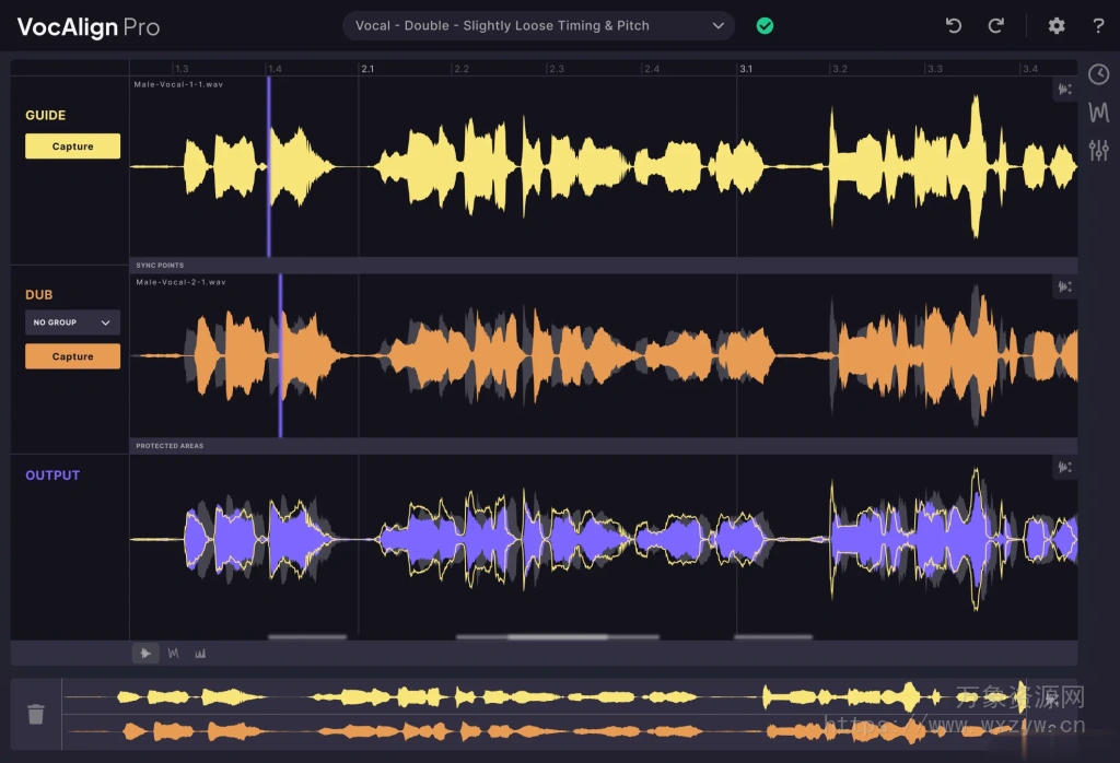 [世界排名第一的对齐插件] Synchro Arts VocAlign 6 Pro v6.1.18 /4.2.2 [WiN, MacOSX]（45.49MB+）