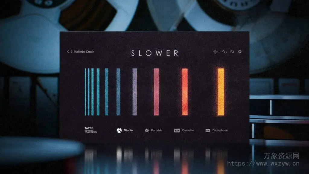 [半速磁带乐器库音源]e-instruments Slower [KONTAKT]（35.57GB）