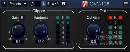 [过采样削波插件]Voxengo OVC-128 v1.13.0 [WiN, MacOSX]（24.1Mb）