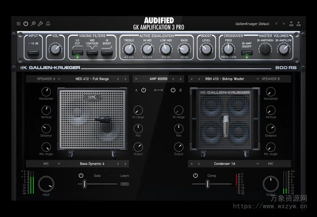 [怀旧复古放大器]Audified GK Amplification 3 Pro v3.1.3 [WiN]（97.6MB）