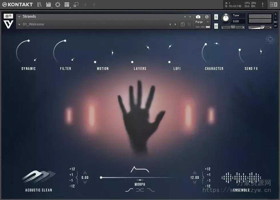 [电影配乐弓弦乐器音源]Void And Vista Strands v2.0 [KONTAKT]（2.57Gb）