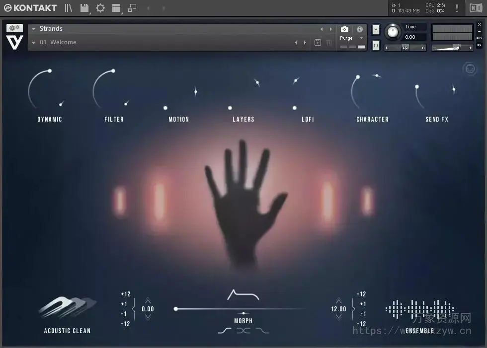 [电影配乐弓弦乐器音源]Void And Vista Strands v2.0 [KONTAKT]（2.57Gb）