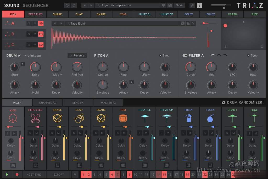 [Triaz鼓引擎插件]Wave Alchemy Triaz Plugin v1.1.1 [WiN]（16.1MB）