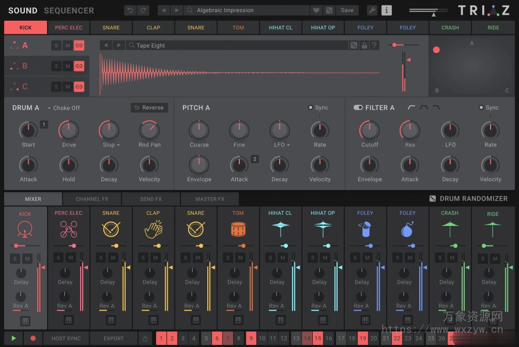 [Triaz鼓引擎插件]Wave Alchemy Triaz Plugin v1.1.1 [WiN]（16.1MB）