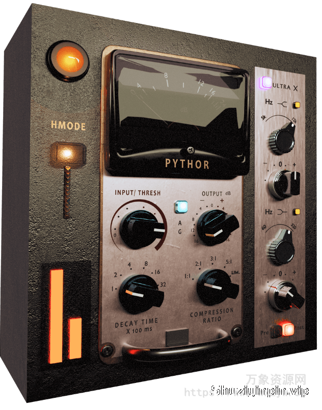 [英国稀有PWM压缩器+ EQ通道]Tone Empire Pythor v1.0.0 U2B [MacOSX]（103.9MB）