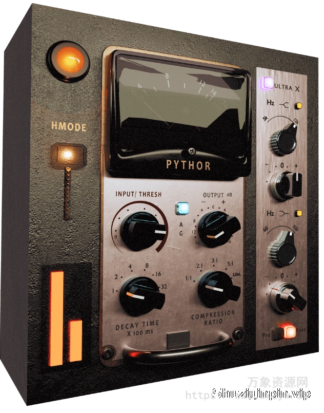 [英国稀有PWM压缩器+ EQ通道]Tone Empire Pythor v1.0.0 U2B [MacOSX]（103.9MB）