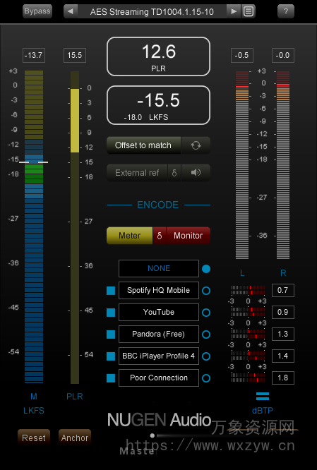 [总线混音效果器]NuGen Audio MasterCheck Pro v1.8.0.2 v1.7.0.1 [WiN, MacOSX]（81.5Mb）