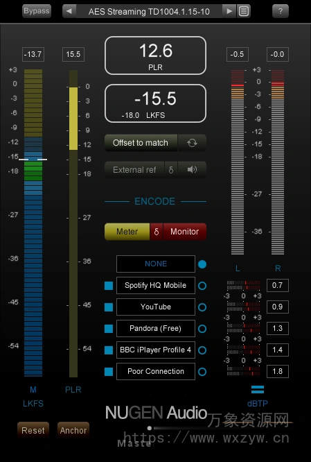 [总线混音效果器]NuGen Audio MasterCheck Pro v1.8.0.2 v1.7.0.1 [WiN, MacOSX]（81.5Mb）