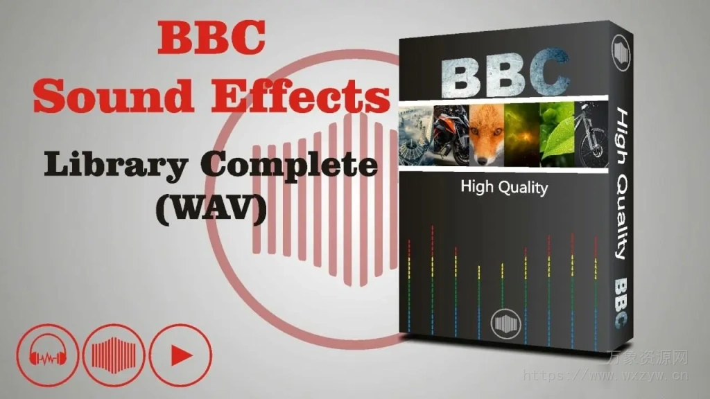 [BBC纪录片综合音效库2021完整版]BBC Sound Effects Library Complete [WAV]（283GB）