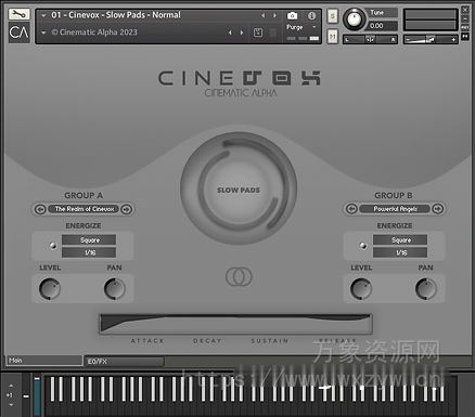 [影视AI人声生成音源]Cinematic Alpha CINEVOX [KONTAKT]（11.68Gb）