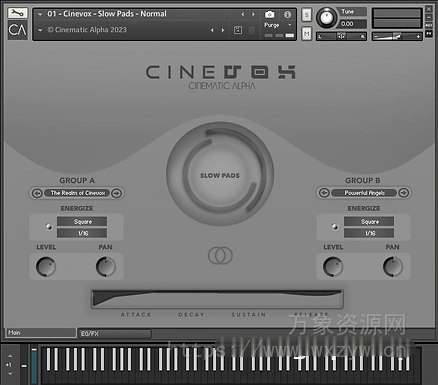 [影视AI人声生成音源]Cinematic Alpha CINEVOX [KONTAKT]（11.68Gb）