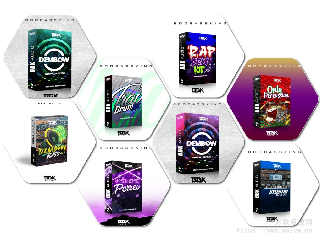 [EDM多风格采样合集]BBK Audio Sample Collection（389MB+）